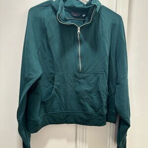 Danskin Green Half-Zip Hoodie